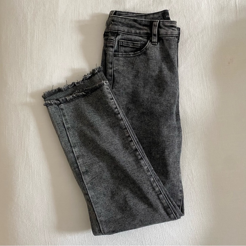 Kendall + Kylie Black Straight Jeans